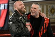 Triple H with Scott Hall